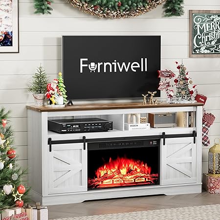 Electric Fireplace TV Stand
