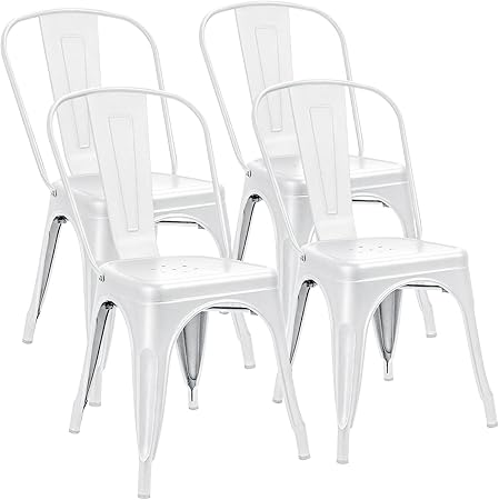 Stackable Metal Chairs